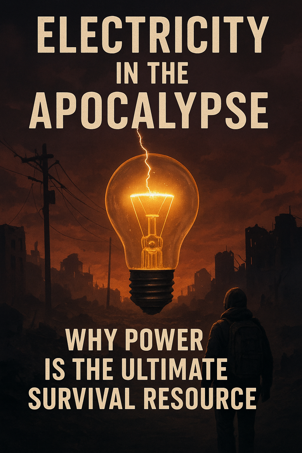 ⚡ Electricity in the Apocalypse: Why Power Is the Ultimate Survival Resource