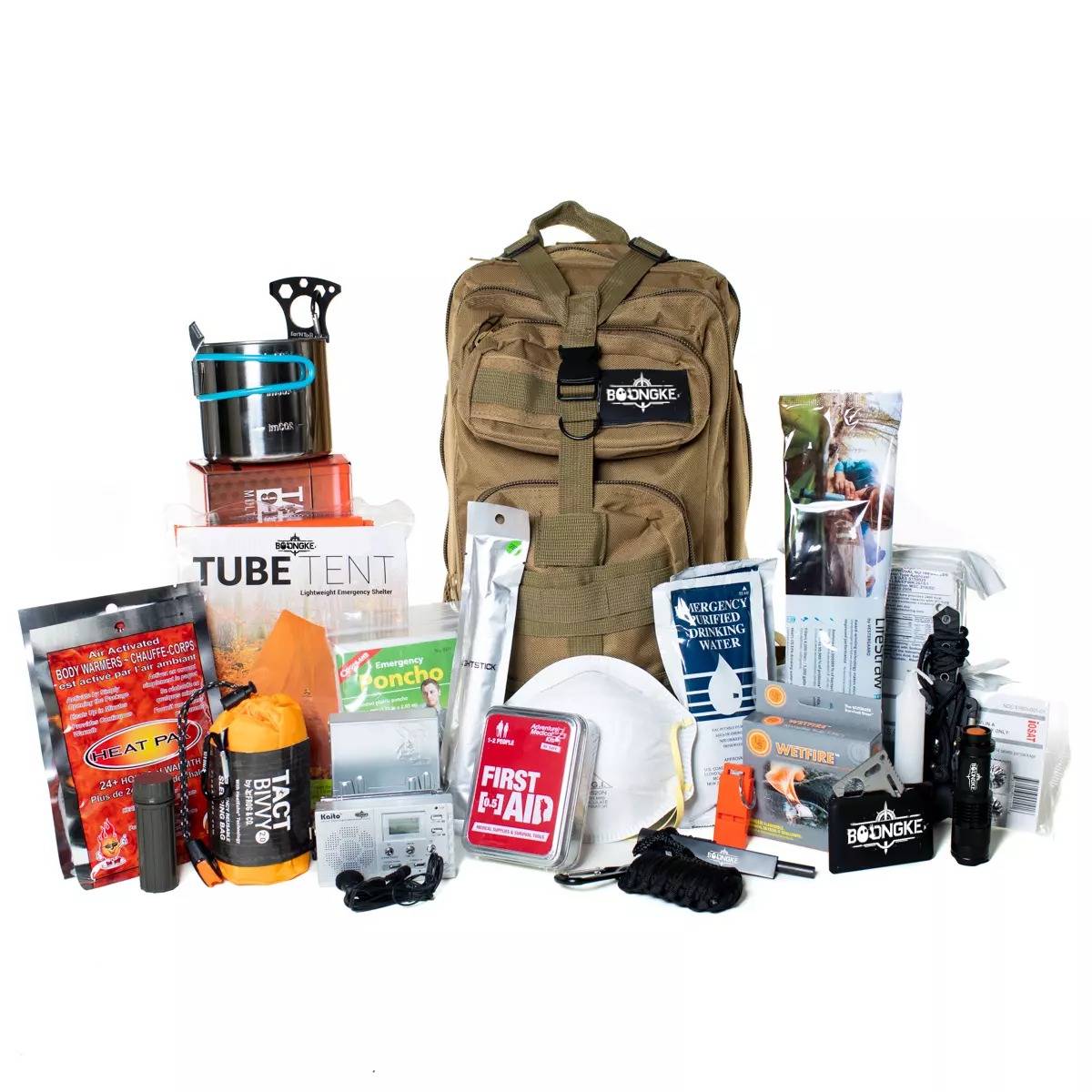 All-In-One Bug Out Bag - Tan