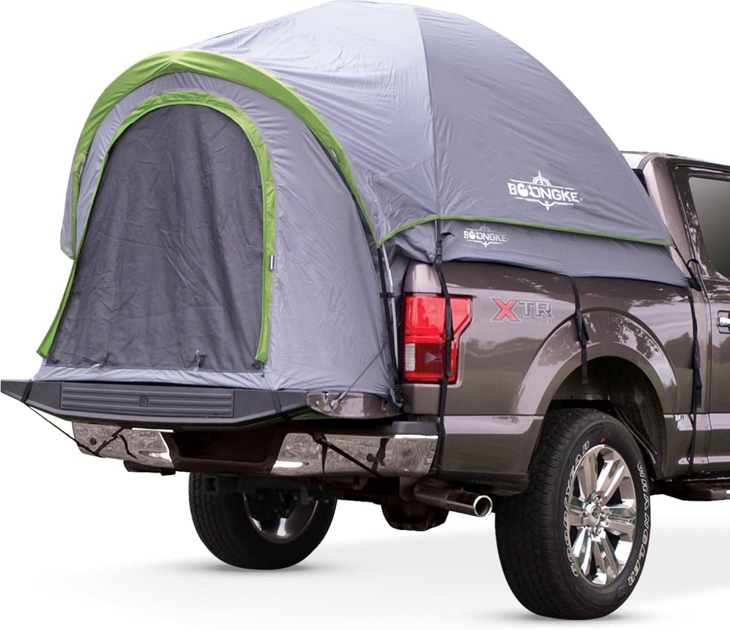 BoongKe Backroadz Truck Bed with Waterproof Material Coating, Comfortable and Spacious 2 Person Camping Tent, Compact and Full Size Regular Bed Long Bed, Waterproof Bed Tent, Durable and Sturdy Tent