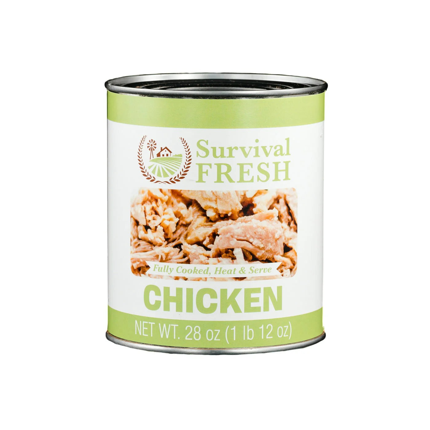 Premium Canned Chicken – Long Shelf Life Survival - 12 cans