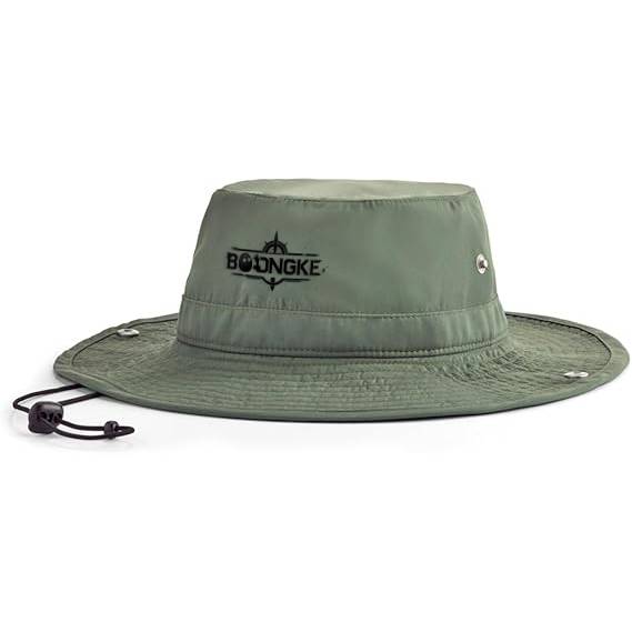 Cooling Bucket Hat with UPF 50 Sun Protection – Wide Brim, Breathable & Lightweight, Sweat-Activated Cooling Technology, Adjustable Fit for Men & Women