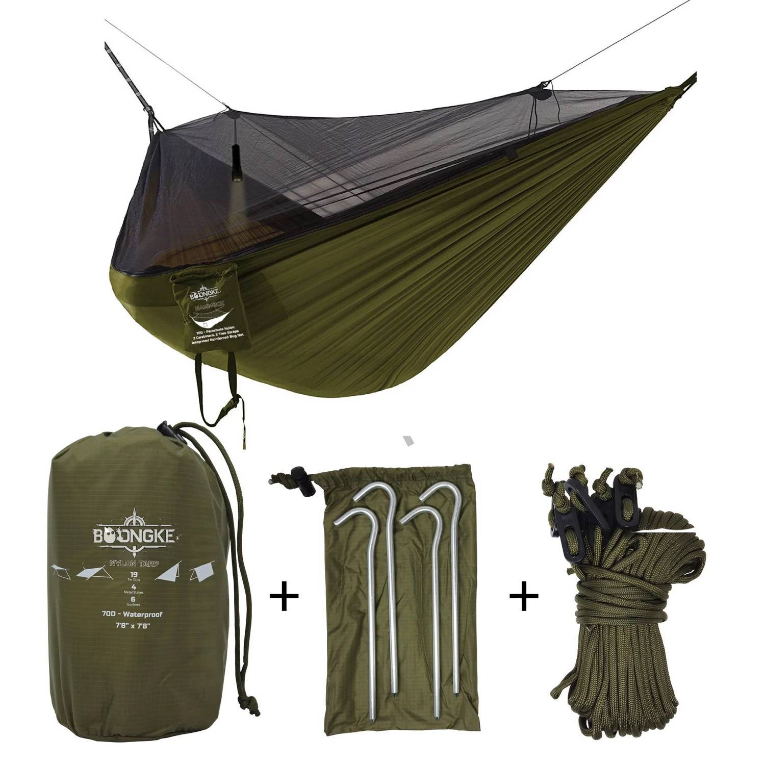 Jungle Hammock with Bug Net