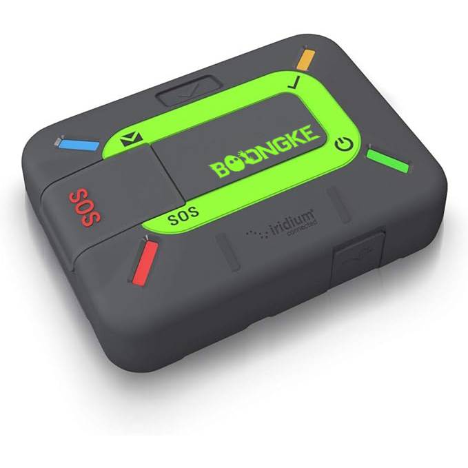 Satellite Communicator – Two-Way Global SMS Text Messenger & Email, Emergency SOS Alerting, Check-in & GPS Location – Android iOS Smartphone Accessory