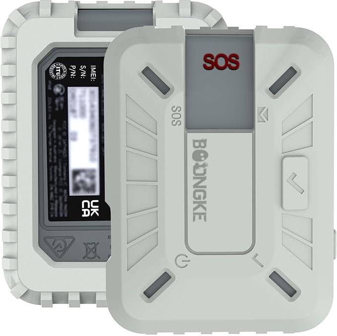 Shockproof Silicone Protective Case for Satellite Communicator – Durable, Full-Body Coverage, Portable Survival Gear