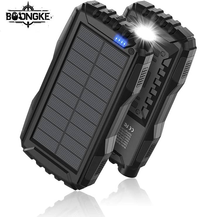 42800mAh Power Bank - Solar Charger 2 USB Output 1 Type C