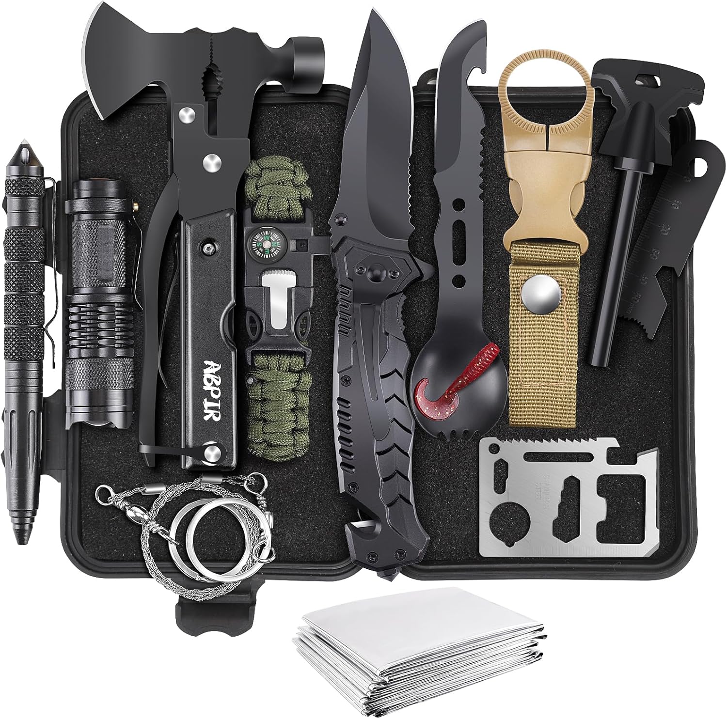 BoongKe 14-in-1 Survival Gear Kits