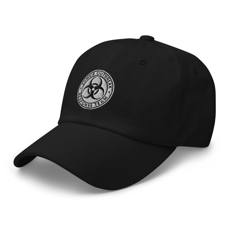 Zombie Outbreak Response Team Embroidered Baseball Cap Dad hat