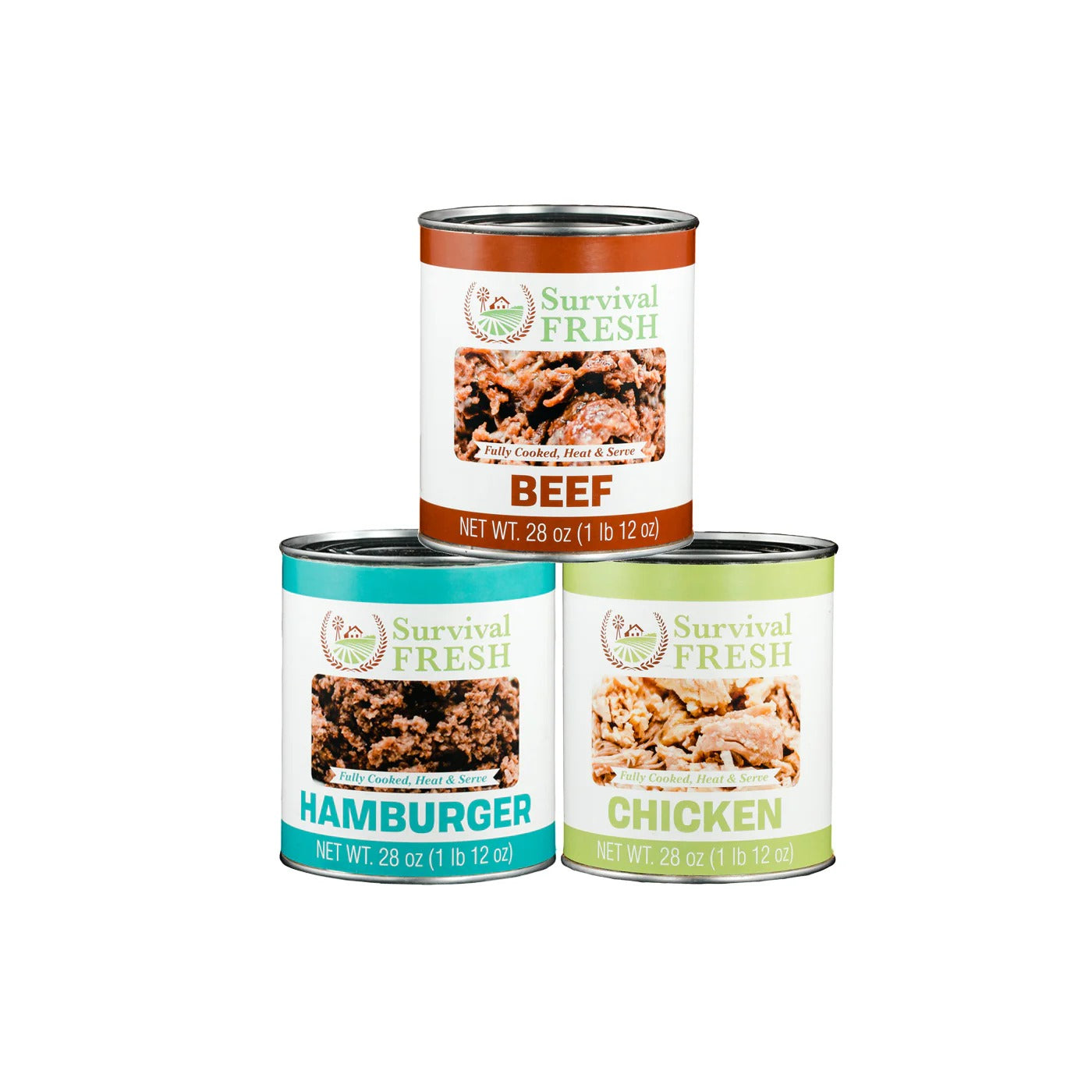 Mixed Meat 3 Can Sampler Pack